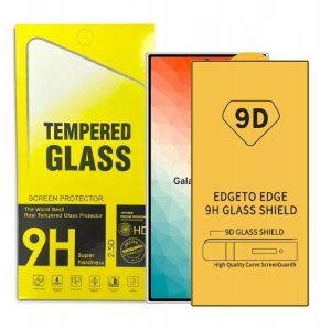 Szkło hartowane 9D do Samsung Galaxy S24 Ultra czarna ramka 14