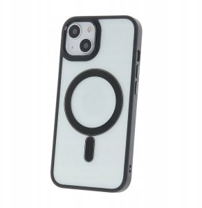 Nakładka Satin Clear Mag do iPhone 15 Pro Max 6,7" czarna 3