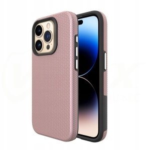 Vmax nakładka Triangle Case do Samsung Galaxy S24 Plus różowo-złota 2