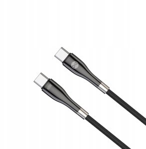 Forever kabel Sleek USB-C - USB-C 2,0 m 60W czarny 2