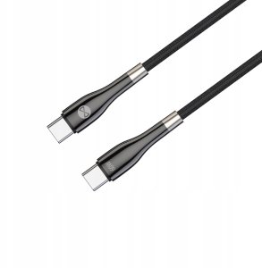 Forever kabel Sleek USB-C - USB-C 2,0 m 60W czarny 3