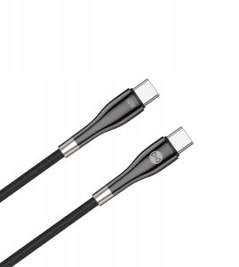 Forever kabel Sleek USB-C - USB-C 2,0 m 60W czarny 5