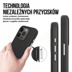 Vmax nakładka Triangle Case do Samsung Galaxy A15 4G / A15 5G różowo-złota 6