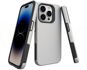 Vmax nakładka Triangle Case do Samsung Galaxy A35 5G srebrna 3