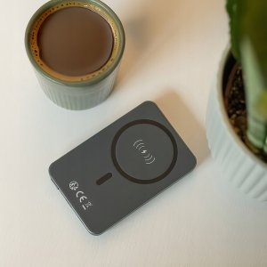 Forever power bank bezprzewodowy MATB-200 20W PD 5000 mAh magnetyczny czarny 4