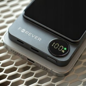Forever power bank bezprzewodowy MATB-200 20W PD 5000 mAh magnetyczny czarny 5