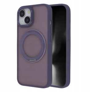 Nakładka Secure Spinning Mag do iPhone 15 6,1" fioletowy 2