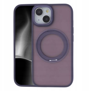 Nakładka Secure Spinning Mag do iPhone 15 6,1" fioletowy 6