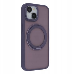 Nakładka Secure Spinning Mag do iPhone 15 6,1" fioletowy 8