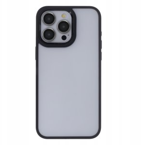 Nakładka Satin Elegant Matt do iPhone 15 Pro Max 6,7" czarna 2