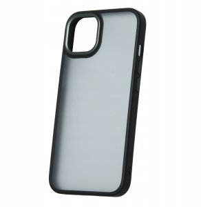 Nakładka Satin Elegant Matt do iPhone 15 Pro Max 6,7" czarna 3