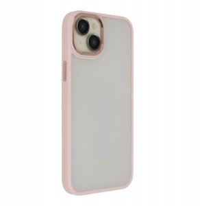 Nakładka Satin Elegant Matt do iPhone 15 Plus 6,7" różowa 3