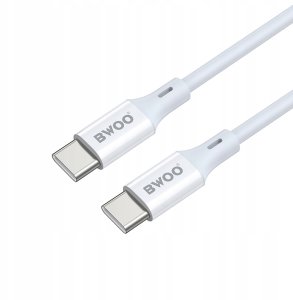 BWOO kabel X282 C-C 60W USB-C do USB-C ABS case + TPE 3