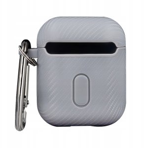 Etui Carbon do Airpods / Airpods 2 szare 2