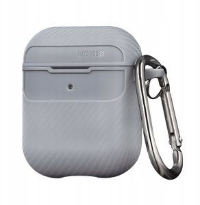 Etui Carbon do Airpods / Airpods 2 szare 3