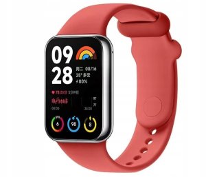 Devia pasek Deluxe Sport do Xiaomi Mi Band 8 Pro/ Redmi Watch 4 czerwony 2