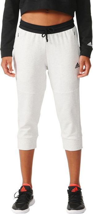 Adidas Spodnie Cotton Fleece 3/4 Pant białe r. XS (AZ9524) 1