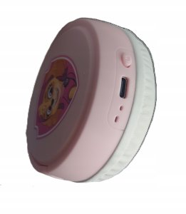 Psi Patrol słuchawki bluetooth różowe 5
