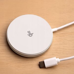 Forever ładowarka bezprzewodowa magnetyczna MAWC-300 Qi2 15W srebrna 10