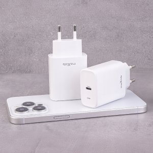 Maxlife ładowarka sieciowa PD QC MXTC-10-20C 1x USB-C 20W biała 4