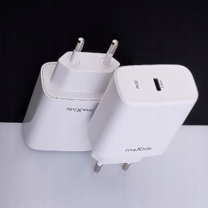 Maxlife ładowarka sieciowa PD QC MXTC-10-20C 1x USB-C 20W biała 7