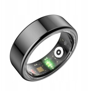 Smart Ring Maxlife MXSR-100 r. 8 Czarny 2