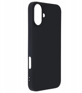 SUPERO Nakładka Satin Flex iPhone 16 Plus czarna 2
