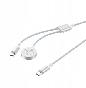 XO ładowarka bezprzewodowa indukcyjna CX030 czarna do Apple Watch z kablem USB-C -USB-C 2
