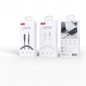 XO kabel audio NB-R279B USB-C - jack 3,5mm 1,0m biały 2