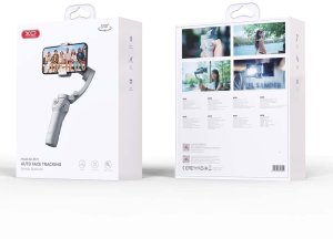 XO gimbal selfie stick Bluetooth tripod SS17 szary 5