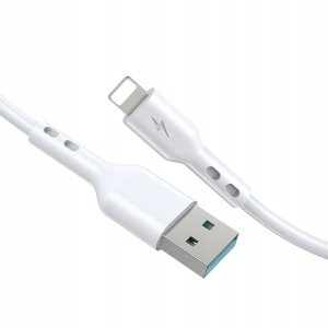 BWOO kabel USB - Lightning 2m 3A biały 3
