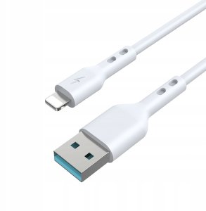BWOO kabel USB - Lightning 2m 3A biały 4