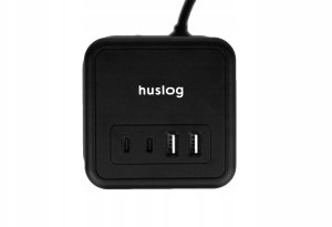 Huslog Przedłużacz pionowy z USB 13