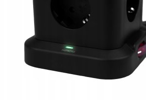 Huslog Przedłużacz pionowy z USB 4