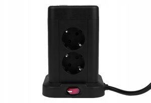 Huslog Przedłużacz pionowy z USB 5