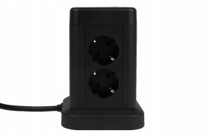 Huslog Przedłużacz pionowy z USB 7