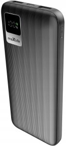 Maxlife power bank MXPB-07 10000 mAh czarny 2