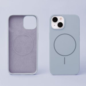 Etteri Nakładka Silicone Thin Mag do iPhone 16 Plus 6,7" jasnoniebieska 3