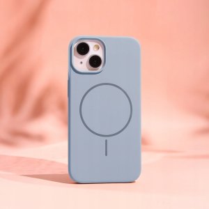 Etteri Nakładka Silicone Thin Mag do iPhone 16 Plus 6,7" jasnoniebieska 5
