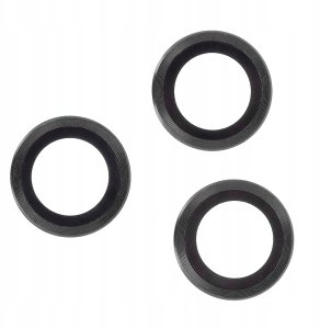 Zestaw szkieł na aparat do Samsung Galaxy S25 Ultra czarna ramka (5 sztuk) 5