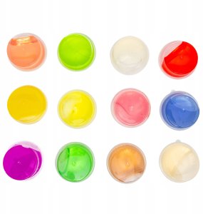 Zestaw Do Robienia Slime Gluty Dla Dzieci Glinka Foremki Naczynia W Kuferku 8