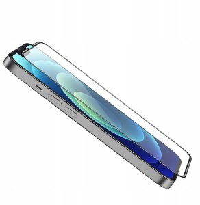 Szkło hartowane 9D do Samsung Galaxy A56 5G / A57 5G czarna ramka 10w1 4