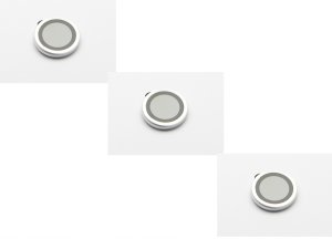 Zestaw szkieł na aparat do iPhone 16 Pro 6,3" / iPhone 16 Pro Max 6,9" srebrny (3szt) 3