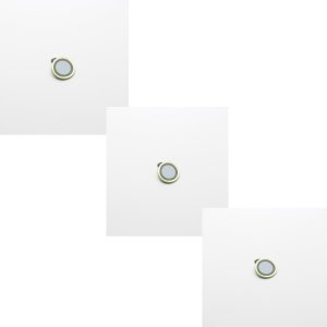 Zestaw szkieł na aparat do iPhone 13 Pro 6,1" / iPhone 13 Pro Max 6,7" zielony (3szt) 3