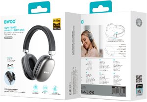 Słuchawki BWOO BW-585 szare 4