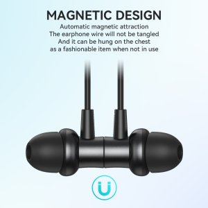 Słuchawki Sencor BWOO Słuchawki douszne na szyję BT5.3 BW870 czarne 5