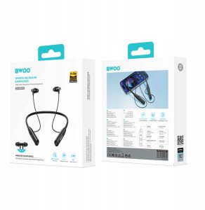 Słuchawki Sencor BWOO Słuchawki douszne na szyję BT5.3 BW870 czarne 6