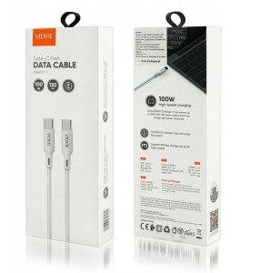 Kabel SZYBKIE ŁADOWANIE USB typ C - USB typ C QUICK CHARGE 1,2 METRY 4