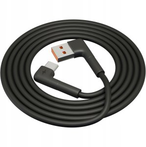 KABEL USB TYP-C PRZEWÓD MOCNY KĄTOWY 90 STOPNI WYGIĘTY 3A 2m 3