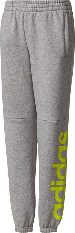 Adidas Spodnie juniorskie YB LIN Pant szare r. 140 cm (CE8825) 1